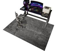 EYKWKB Alfombrilla para Silla de Gaming y Oficina, Protector de Suelo, Alfombra para Escritorio Con Ruedas, 150 x 180 cm