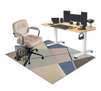 EYKWKB Alfombrilla para Silla de Oficina - Alfombra Silla Ruedas - Alfombra Suelo Gaming - Oficina Protector de Suelo - Alfombrilla para Silla de Gaming - 120 x 160 cm Alfombra de Protección de Suelo