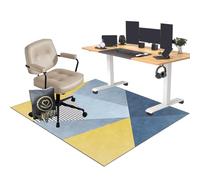 EYKWKB Protector Suelo Silla Ruedas | Alfombrilla para Silla de Gaming Oficina | Alfombrilla para Silla de Oficina | Alfombra Silla Gaming | 100 x 160 cm Alfombra de Suelo para Suelos Duros Laminado