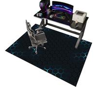 EYKWKB Tapete de Protección de Madera/baldosas Alfombrilla para Silla de Oficina Alfombra Silla Gaming Oficina Escritorio Gamer Alfombrilla Protector Suelo Silla Ruedas 80 x 120 cm