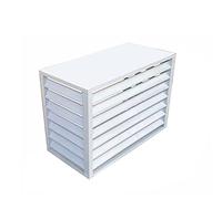 EYLINK Cubre Aire Acondicionado Exterior Cubierta de Aire Acondicionado para Exteriores Valla de privacidad, Cubierta Protectora de la Unidad de condensación, Rejillas Protectoras para acondicionad