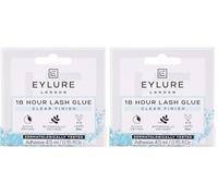 Eylure Lash Glue Clear 21 g (Paquete de 2)