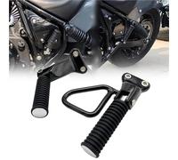 EYNLDS Reposapiés para Motocicleta, Estriberas Traseras para Pasajero, Pedales para I&ndian Super Chief Bobber Dark Horse Sport Limited Icon