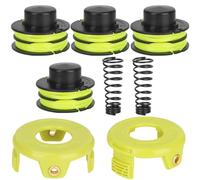 Eyoloty Bobina de hilo RAC118 RAC119 para cortacésped eléctrico Ryobi RLT3025F, RLT3025S, RLT3525S, RLT2523, RLT3525, RLT3123, 8,4 m de longitud, diámetro de 1,2 mm con cubierta de bobina (4 bobinas)