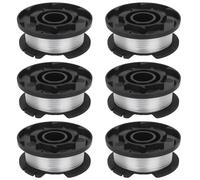 Eyoloty Bobina de hilo RAC143/5132002770 RAC142/5132002769 compatible con Ryobi 36V RLT36 RLT36C3325 RLT36B33 RY36LT33A-0 batería cortabordes 3,3 m Longitud Ø 2 mm (6 bobinas)