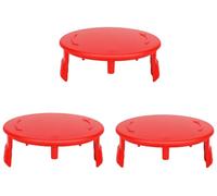 Eyoloty Cubierta de bobina F016F04841 apta para desbrozadora eléctrica Bosch AFS 23-37, cubierta para desbrozadora AFS compatible con bobina de hilo Bosch F016800431 (3 unidades)