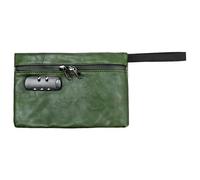 Eyoulife Bolsa a prueba de olores con bloqueo de contraseña, 24,5 x 16,5 x 3 cm, bolsa a prueba de olores, impermeable, con cierre de cremallera, bolsa de almacenamiento interior, para documentos