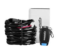Eyourlife Barra de Luces LED Arnés de cableado Kit de cableado estroboscópico inalámbrico Interruptor de Control Remoto estroboscópico de Encendido