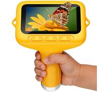 Eyoushow Microscopio para Niños, 1080P HD 3.0" IPS Pantalla Portatil Microscopio, Con 8 Luces LED, 1000X Ampliado, Microscopio Digital Ciencia Educación Diversión Regalos de Cumpleaños 3-12 Años Niños