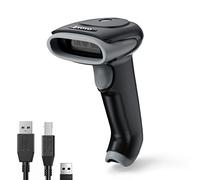 Eyoyo Lector de Códigos de Barras Inalambrico, Bluetooth, 2.4G Wireless, Cable USB 3 en 1 Conexión, Escaner Codigo de Barras 2D 1D Portátil 2500 mAh, Lector QR para Phone, Laptop, Tablet, iOS, Android