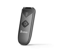 Eyoyo Mini escáner de código de Barras inalámbrico 2D, con Sensor de escaneo actualizado portátil 1D QR, escáner de código de Barras Bluetooth 2.4G inalámbrico Pocket Inventory Lector de código de