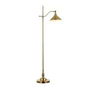 EYPKPL Altura de la lámpara de Esquina de Estilo Retro de 160 cm Lámpara de Letrero Vintage Lámpara de pie Ajustable con Acabado de Bronce Lámpara de Piso de Tarea Alta