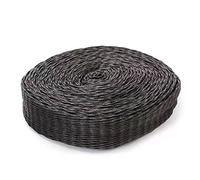 EYRMQWJPC Bolsillo de Espuma Funda de Red de Espuma de Color frutal con Bolsillo y Rollo Largo, Embalaje Protector a Prueba de Golpes(Black,9cmx27m)