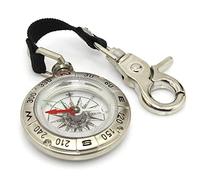 EYRMQWJPC Brújula, Brújula con Correa de Metal for Exteriores(Gold)