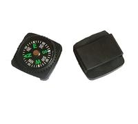 EYRMQWJPC Brújula, Mini botón de Correa Reloj for Pulsera Supervivencia Bolsillo Accesorios for Acampar y Senderismo al Aire Libre