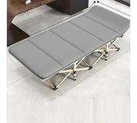 EYRMQWJPC Cama de Camping, Cama Plegable for Adultos, catre portátil for Acampar, Camas for Dormir for, Cama for