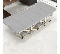 EYRMQWJPC Cama de Camping, Cama Plegable for Adultos, catre portátil for Acampar, Camas for Dormir for, Cama for