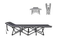EYRMQWJPC Cama de Camping, Cama portátil for Adultos, catre Plegable for Acampar, for for, for Exteriores