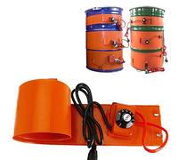 EYRMQWJPC Cinturón Calefactor para bidones de Aceite, Calentador de bidón Aceite Silicona con termostato Digital o Perilla 30 a 130 °C(Knob,150L 1520x250 2000W)