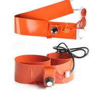 EYRMQWJPC Cinturón Calefactor para bidones de Aceite, Cinturón Calefactor for bidones de Aceite con termostato Ajustable(Knob Control,30L 900 * 250mm 1200W)