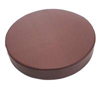 EYRMQWJPC cojín de Cuero Redondo， Colchón de Suelo Tipo Tatami Grueso con Ventana salediza, Almohadilla extraíble y Lavable for futón(Crimson Red,50x50x10cm)