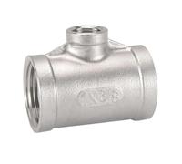 EYRMQWJPC Conector de Manguera de latón Conector Reductor de tubería de Acero Inoxidable de 3 vías con te Hembra. Conector rápido de 3 vías con te.(1 To 3l8 Inch)