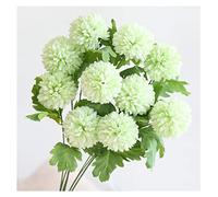 EYRMQWJPC decoración del hogar Hermoso Ramo de Flores Artificiales for el hogar, el Porche, la Oficina o el salón.(Green 5)