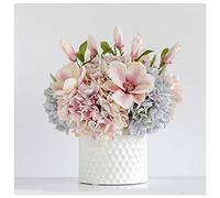 EYRMQWJPC decoración del hogar Mini hortensias for decoración de Banquetes en casa o Oficina, jarrones, Flores