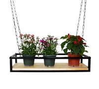 EYRMQWJPC Estantes flotantes de Madera, Estante de Techo for Vino, Copas, Flores y Almacenamiento Bar en Varios tamaños(100x25x15cm)