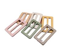 EYRMQWJPC Hebilla de cinturón de Resina, Paquete de 50 broches de Resina for pañuelos de Seda y Camisetas, Multicolor, Varios tamaños for Mujer(Mix,25mm 50PCS)