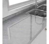 EYRMQWJPC Lámina vinílica de mármol, Kitchen Marble Self Adhesive Wallpaper(Style F,80cm*20m)