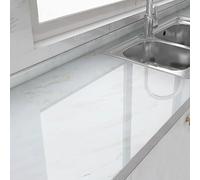 EYRMQWJPC Lámina vinílica de mármol, Kitchen Marble Self Adhesive Wallpaper(Style H,80cm*20m)