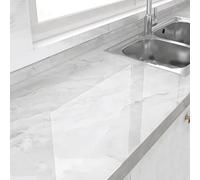 EYRMQWJPC Lámina vinílica de mármol, Kitchen Marble Self Adhesive Wallpaper(Style K,80cm*20m)