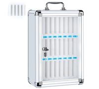 EYRMQWJPC Locker del teléfono Celular de Acero, Caja de Almacenamiento for teléfono Celular Escritorio con Montaje en Pared, Capacidad for 60 teléfonos Varios tamaños(27x19x40cm/11x7x16in)