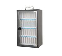 EYRMQWJPC Locker del teléfono Celular de Acero, Casillero for teléfono Celular con manija de Bloqueo combinada, Montaje en Pared, 12-60 Ranuras(36 Slots)