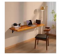 EYRMQWJPC Mesa Plegable Simple, Drop Leaf Dining Table Folding Wall Table Wall Desk, Space Saving Laundry Room Wood Wall Mounted Table(100 * 45cm)