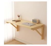 EYRMQWJPC Mesa Plegable Simple, Mesa abatible de Pared Resistente, escritorios Plegables, escritorios abatibles(100 * 60cm)