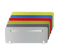 EYRMQWJPC Panel divisorio de privacidad para Escritorio Separador de Escritorio con Abrazadera, acústico, for privacidad, Multicolor, 60-120 x 30 cm(Blue,100X30CM)