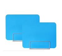 EYRMQWJPC Panel divisorio de privacidad para Escritorio Separador de Escritorio (Paquete 2), Multicolor, Varios tamaños(Blue,40X60cm)