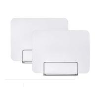 EYRMQWJPC Panel divisorio de privacidad para Escritorio Separador de Escritorio (Paquete 2), Multicolor, Varios tamaños(Wit,40X30cm)