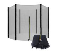 EYRMQWJPC Red de Seguridad de Repuesto, Red de Seguridad for trampolín Negra for Redondo 6 Postes/6 pies/183 cm