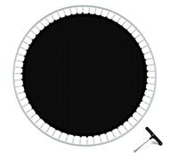 EYRMQWJPC Reemplazo de la Lona del trampolín, Alfombrilla de Repuesto for trampolín con Herramienta de Gancho en T de Metal for Trampolines de 8 pies a 12 pies(10FT/56 Buckles)