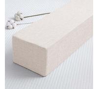 EYRMQWJPC Relleno para Huecos, Bed Gap Filler Bolster For Mattress Headboard Multiple Sizes Multicolor(Off White,180x15x10cm)