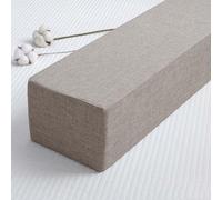 EYRMQWJPC Relleno para Huecos, Bed Gap Filler Bolster For Mattress Headboard Multiple Sizes Multicolor(Light Coffee,180x15x10cm)