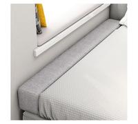 EYRMQWJPC Relleno para Huecos, Bed Gap Filler Multicolor Multiple Sizes(Light Gray,180x20x25cm)