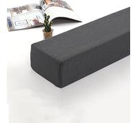 EYRMQWJPC Relleno para Huecos, Bed Gap Filler Pillow Multicolor Multiple Sizes(Black,150 * 10 * 10cm)