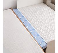 EYRMQWJPC Relleno para Huecos, Mattress Gap Wedge Pillow for Headboard and Wall Light Grey Multiple Sizes(B,200x20x20cm/78x7.8x7.8)