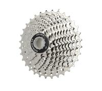 EYRMQWJPC Rueda Libre de Bicicleta de una Velocidad, Cassette de Bicicleta con piñón Libre, 8-12 velocidades, 11-23/25/28/30/32/34/36 Dientes, Plateado(8 Speed 11-25T)