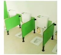 EYRMQWJPC Separador de inodoros, 3 Pack Toilet Divider Screen Wall & Floor Mounted, Urinal Privacy Partition Baffles, 23.6" 31" Tall