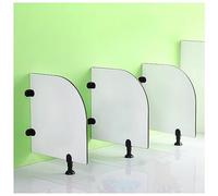 EYRMQWJPC Separador de inodoros, Mampara de privacidad for urinario, 3 Piezas, Panel Separador Salpicaduras for baño, deflectores separación